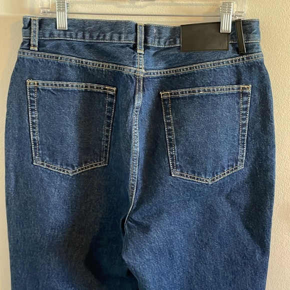 La Ligne Molly‎ High Rise Straight Jeans Women’s Size 32 Benjamin Blue Sample - Picture 8 of 13